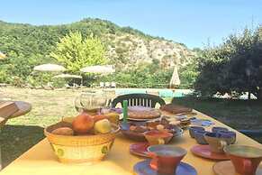 Property With Swimming Pool, Spacious Garden, Private Terrace and View