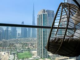 High Floor Burj Khalifa View Apartment