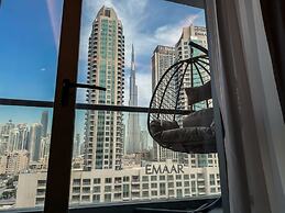 Burj Khalifa View Majestic 2BR Haven