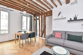 Authentic Apartment - 1br/4p - Marais/republique
