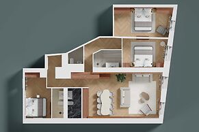 Luxurious Apartment - 3br/10p - Quartier Latin