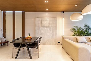 Azure 2BR Villa in Ubud Rice Field views