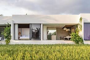 Azure 2BR Villa in Ubud Rice Field views