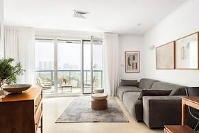Stylish Apt Balcony View by Sea N' Rent