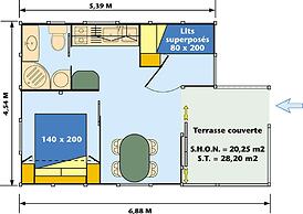 Bungalow in Calella Near Sea & Mountains