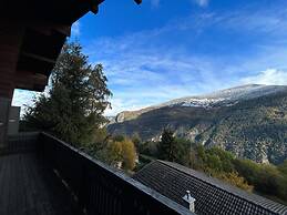 Chalet With Garden and Mountain View