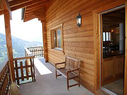 Chalet Nestled in Mountains and Garden