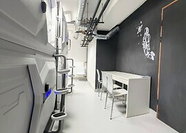 Capsule hostel Floor -1 Self Check in
