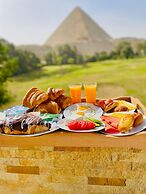 Golden Glamour Pyramids View