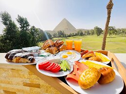 Golden Glamour Pyramids View