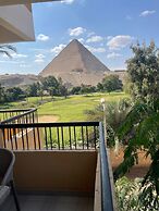Golden Glamour Pyramids View