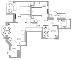 Top-Floor Romanian Athenae 2BR Apartment, Quiet City Views