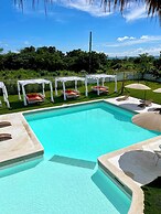 cclim privae resort with pool party