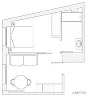 M Pdd2912 Retiro C Modo Apartamento en la Zona