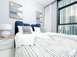 Luxurious 4B Balcony & Views Burjcrown Downtown