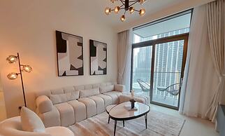 Burj Crown Luxury 3bedroom Balcony & View
