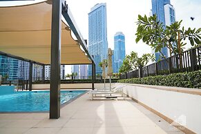 Burj Crown Luxury 2bedroom Balcony & View
