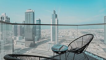 Burj Crown Luxury 2bedroom Balcony & View
