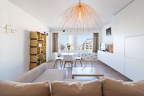 Studio Near Belgian Coast With Sea View