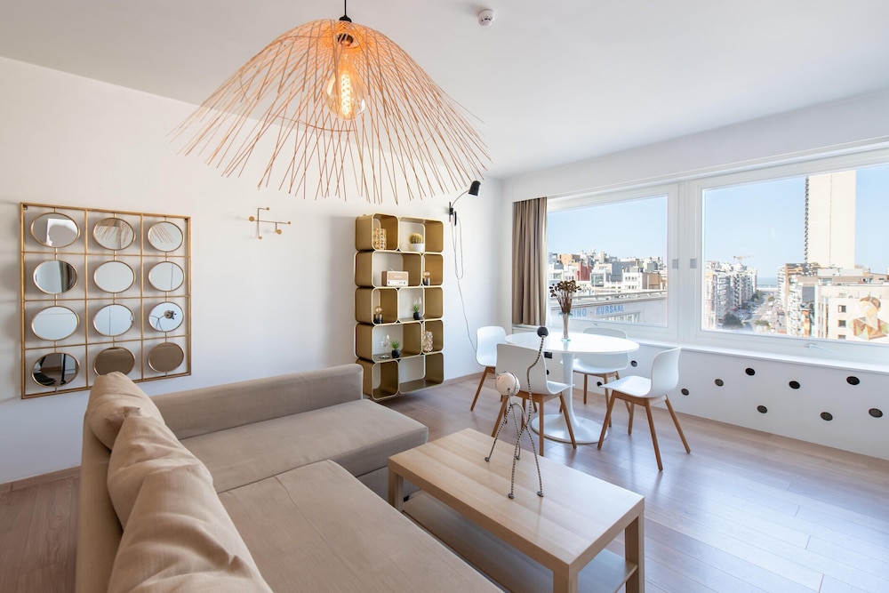 Studio Near Belgian Coast With Sea View