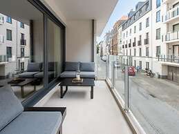 Apartment by the Beach in Ostend With Terrace