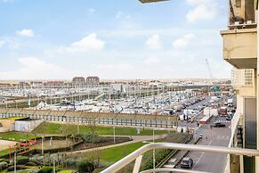Flat in Blankenberge by Marina and Beach