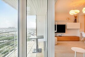 Flat in Blankenberge by Marina and Beach