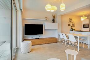 Flat in Blankenberge by Marina and Beach