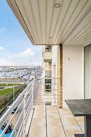 Flat in Blankenberge by Marina and Beach