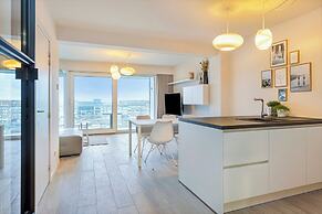 Flat in Blankenberge by Marina and Beach