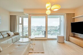 Flat in Blankenberge by Marina and Beach