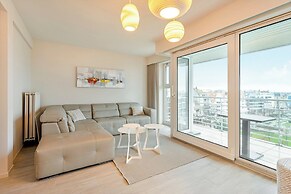 Flat in Blankenberge by Marina and Beach