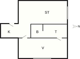 2 Person Holiday Home in Ringkobing
