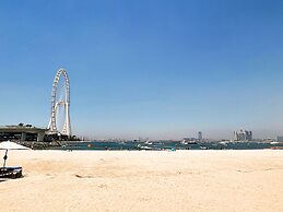 Stylish Address JBR 3BR w Ain Dubai View