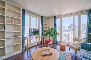 Sublime 2 Bedroom Flat Quai de Seine Eiffel Tower
