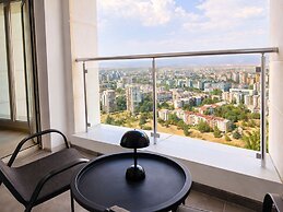 30th Floor-Skyline above a City