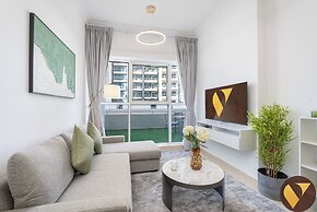 Canal & Partial Burj View Mayfair Tower