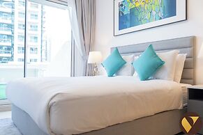 Canal & Partial Burj View Mayfair Tower