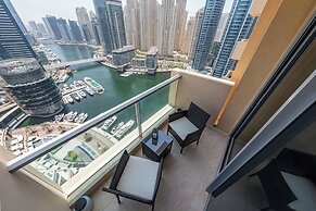 City Meets Sea Elegant Dubai Marina Studio Stay