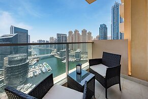 City Meets Sea Elegant Dubai Marina Studio Stay