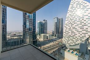 Vibrant 2BR Miami Vibes at Business Bay