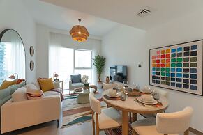 Vibrant 2BR Miami Vibes at Business Bay