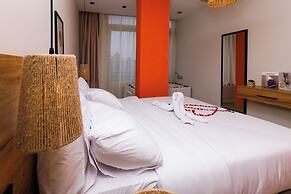 Rixosstower Pyramids View