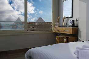 Rixosstower Pyramids View