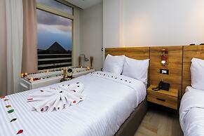 Rixosstower Pyramids View