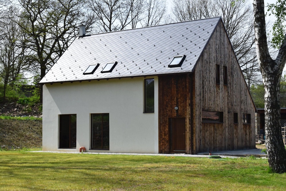 Villa in Lesany With Sauna and Jacuzzi