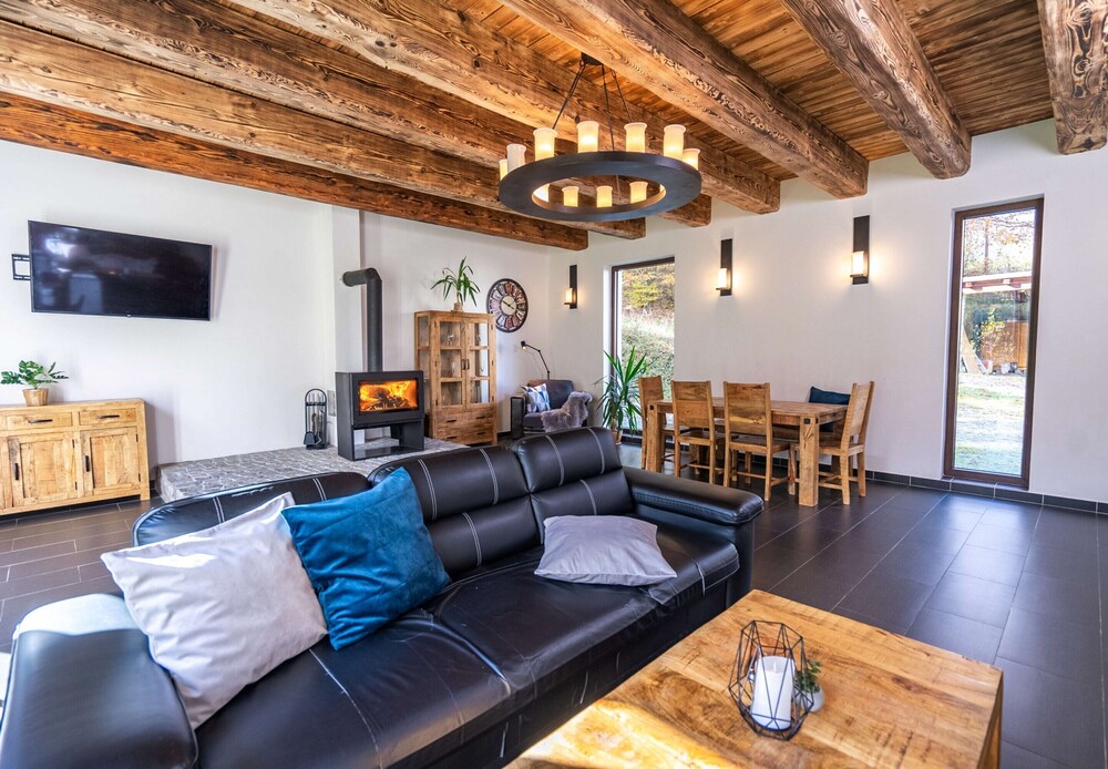Villa in Lesany With Sauna and Jacuzzi
