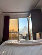 Middle East Pyramids View