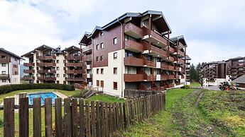 Apartment in Morillon With Pool & Mountain Views