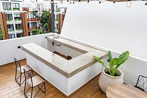 Pool & Rooftop in Tulum. 2 Bedrooms Flat